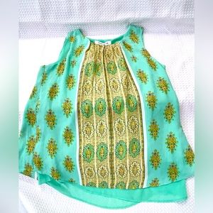 Rose + olive small top